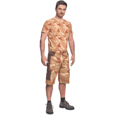 CRAMBE T-shirt beige camouflage