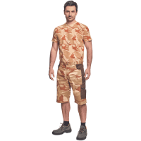 CRAMBE triko béžová kamufláž