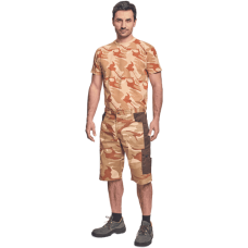 CRAMBE T-shirt beige camouflage