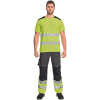 KNOXFIELD HV T-shirt yellow