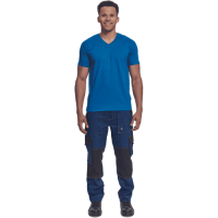 NOYO ESD V-T-shirt royal blue