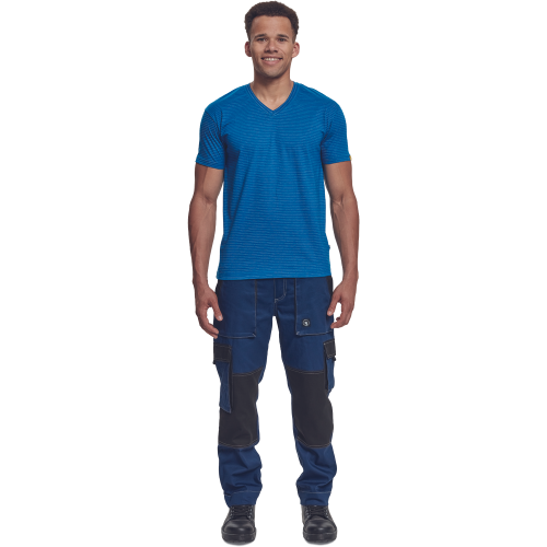 NOYO ESD V-T-shirt royal blue 