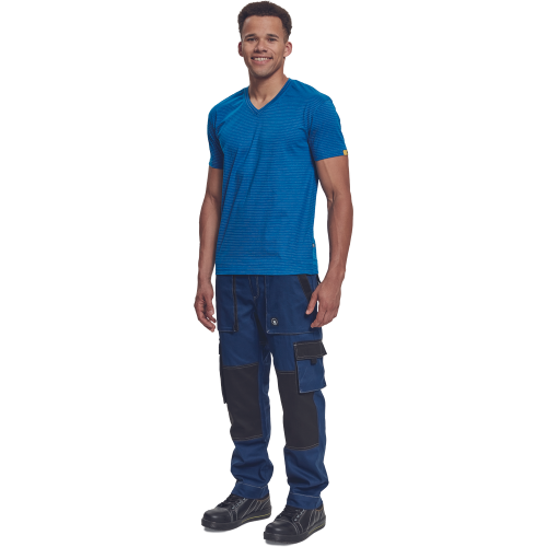 NOYO ESD V-T-shirt royal blue 