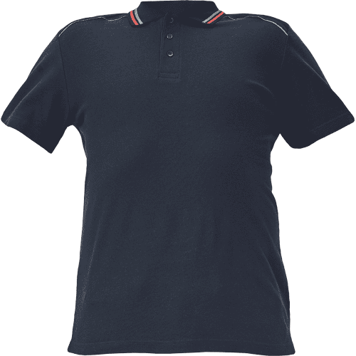 KNOXFIELD polo-shirt anthracite/red