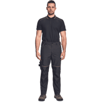 KNOXFIELD polo-shirt anthrac/yellow