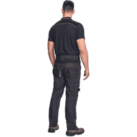 KNOXFIELD polo-shirt anthrac/yellow