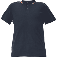 KNOXFIELD polo-shirt anthrac/orange