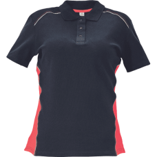 KNOXFIELD LADY polo-shirt anthrac/red