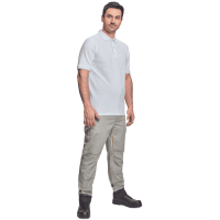 NOYO ESD polokošeľa biela