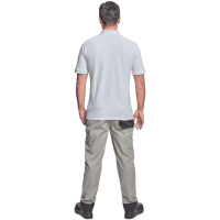 NOYO ESD polokošeľa biela