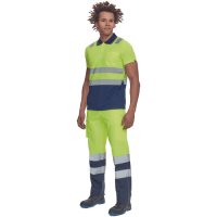 CADIZ HV polo-shirt yellow/navy