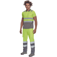 CADIZ HV polo-shirt yellow/grey