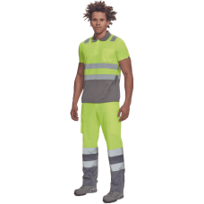 CADIZ HV polo-shirt yellow/grey