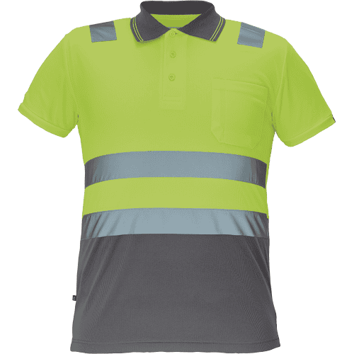 CADIZ HV polo-shirt yellow/grey