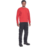 TOURS mikina červená