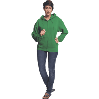 NAGAR mikina s kapucňou zelená