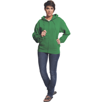 NAGAR sweatshirt with hood green 