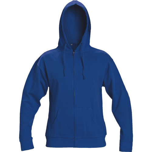 NAGAR sweatshirt with hood royal blu 
