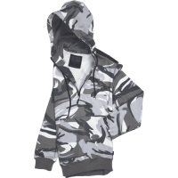 CRAMBE hoodie grey camouflage