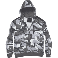 CRAMBE hoodie grey camouflage