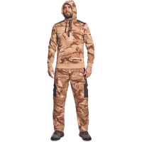 CRAMBE hoodie beige camouflage