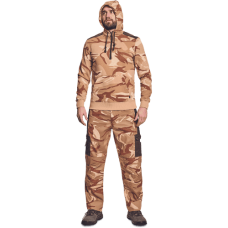 CRAMBE hoodie beige camouflage