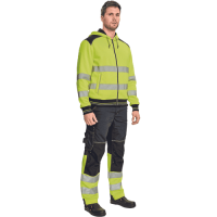 KNOXFIELD HV hoodie yellow