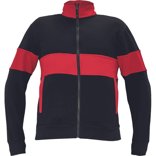 MAX sweatshirt black/red