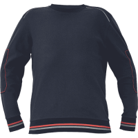 KNOXFIELD sweatshirt anthracite/red