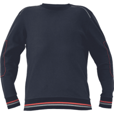 KNOXFIELD mikina antracit/oranžová