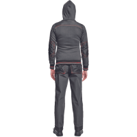 KNOXFIELD LADY hoodie anthracite/red