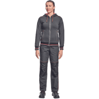 KNOXFIELD LADY hoodie anthracite/red