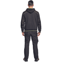 KNOXFIELD kangaroo sweatsh anth/yell