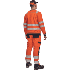 KNOXFIELD HV sweatshirt orange