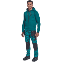 NEURUM mikina s kapucňou, petrolejová