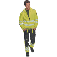 SHELDON HV mikina s kapucňou, žltá