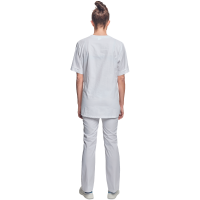 Shirt short sleeves lady white 