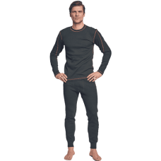 OS ABILD tričko dlhý rukáv, čierne