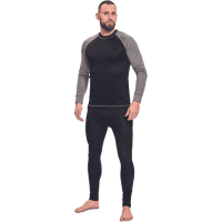 DON tričko dlhý rukáv čierna