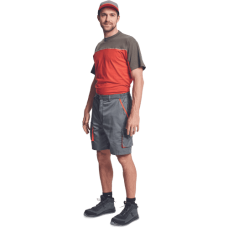 DESMAN shorts grey/orange