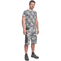 CRAMBE shorts grey camouflage