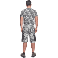 CRAMBE shorts grey camouflage
