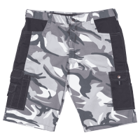 CRAMBE shorts grey camouflage