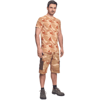 CRAMBE shorts beige camouflage