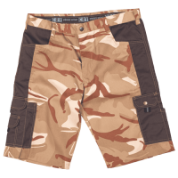 CRAMBE shorts beige camouflage