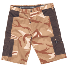 CRAMBE shorts beige camouflage