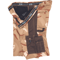 CRAMBE shorts beige camouflage
