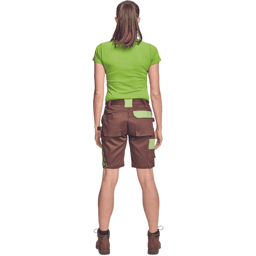 YOWIE lady shorts brown/green