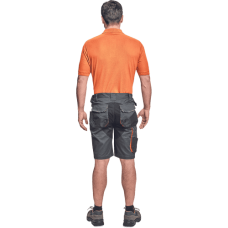 EMERTON PLUS shorts anthracite/orange