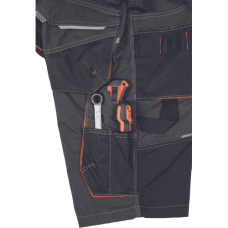 EMERTON PLUS shorts anthracite/orange